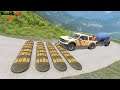 Cars vs Massive Speed Bumps #17 - BeamNG.drive | BeamNG-Cars TV