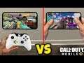 CONTROLLER vs THUMBS on Call of Duty Mobile