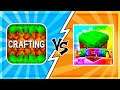 CRAFTING AND BUILDING vs LOKICRAFT || Game Comparison