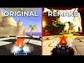 Crash Team Racing – Original vs. Nitro-Fueled Remake Graphics Comparison