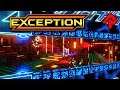 EXCEPTION gameplay: Supercool Synthwave Combat Platformer! (PC, PS4, Switch, XBox One game)