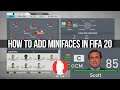 Как создавать минифейсы в FIFA 20 | How to create minifaces in FIFA 20