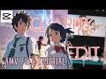 FULL TUTORIAL: SMOOTH AMV TRANSITION + TYPOGRAPHY + 3D CAM | CLARITY EDIT | CAPCUT