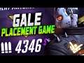 GALE IS BACK! SOLDIER 76 - FINAL PLACEMENT GAME! 4346 SR! [ OVERWATCH SEASON 22 ]