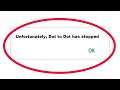 How To Fix Unfortunately Dot to Dot Has Stopped Error in Android & Ios Mobile Phone