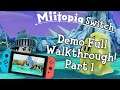Miitopia Switch Demo Complete Walkthrough Ep1 - Mini Slime!