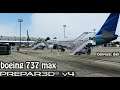 AYO MAIN FLIGHT SIMULATOR ||PAKAI 737 MAX TIBA-TIBA OVERSPEED PAS TAKEOFF || P3D V4