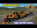 Part 30 Euro Truck Simulator 2 (New Iberia DLC) Join Our Convoy...