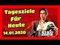 Red Dead Redemption 2 Online Deutsch Tages Ziele für heute 14.01.2020