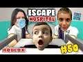 Roblox - FUGINDO DO HOSPITAL (Escape the Hospital Obby) Family Plays
