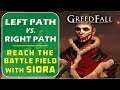 [The Battle of the Red Spears] Go to Battle Field with Siora - Left or Right Path | Greedfall
