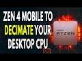 Zen 4 Mobile to DECIMATE Your Desktop CPU | Sony CUTS PS5 Production