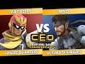 CEO 2021 Losers Quarters - Fatality (Captain Falcon) Vs. MVD (Snake) SSBU Ultimate Tournament