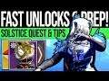 Destiny 2 | FAST SOLSTICE ARMOR UNLOCKS! Quest Steps, Upgrade Guide & Shortcuts (Solstice of Heroes)