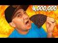 Eating The WORLD'S HOTTEST CHIP For 4,000,000 Subscribers! | Paqui One Chip Challenge