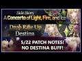 Epic Seven | Destina Rate Up Banner Easy Skip, No Buff! 5/22 Patch Notes!