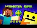 Geometry Dash: Playing Minecraft levels