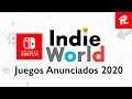 Juegos Anunciados para NINTENDO SWITCH Indie World Showcase 2020