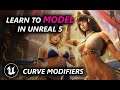 Learn to Model inside Unreal Engine 5! Using Curves to Create Primitives