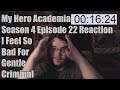 My Hero Academia Season 4 Episode 22 Reaction I Feel So Bad For Gentle Criminal