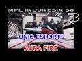 ONIC ESPORTS VS AURA FIRE GAME 3 MATCH 9 MPL INDONESIA S8
