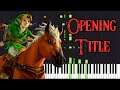 Opening Title - The Legend of Zelda: Ocarina of Time [Piano Tutorial] (Synthesia) // Flavin Pianista