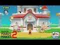 Super Mario Maker 2 - Working on the Final Part of the Castle, the Stained Glass (Switch Gameplay)