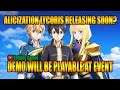 Sword Art Online Alicization Lycoris Will Have a Playable Demo at a Bandai Event