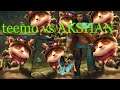 Teemo vs New champ AKSHAN -League of legends -Best teemo world