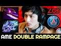 AME Double Rampage & Carry the Game with his Favourite Hero Dota 2
