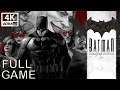 Batman The Telltale Series Shadows Edition Full Season (All Cutcenes) Game Movie 4K 60FPS