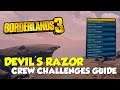 Borderlands 3 Devil's Razor All Crew Challenges Locations (All Logs, Claptraps...)