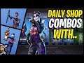 Daily Item Shop Combos with DARK BOMBER in Fortnite!