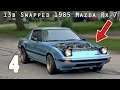 *FIRST DRIVE* In The 13b Swapped FB Rx-7! - Rotary Life S6 Ep. 4