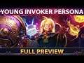 FIRST-EVER YOUNG INVOKER HERO PERSONA in Dota 2 - TI9 SET FULL PREVIEW ALL SPELLS