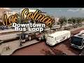 First Person Downtown Bus Loop - Cities Skylines: Las Colinas