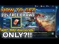 How To Get Up To 22x Free Draws With Only 100 Diamonds | Bruno Hero Skin | MLBB | Tengcs Gaming