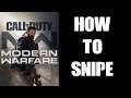 How To Snipe & Get Better At Sniping In COD Warzone - HDR Thermal Sight Class Setup & Practice