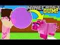 Minecraft: BUBBLE GUM SIMULATOR!!! (FLY INTO THE SKY WITH PETS!) Modded Mini-Game