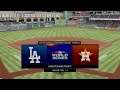 MLB The Show 19 - World Series: Los Angeles Dodgers vs Houston Astros (Game 3)