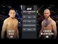 Nate Diaz Vs. Conor McGregor : UFC 4 Gameplay (Legendary Difficulty) (AI Vs AI) (PS4)