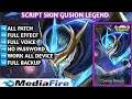 SCRIPT SKIN GUSION LEGEDN - COSMIC GLEAM | FULL EFFECT NO PASSWORD - Mobile Legends