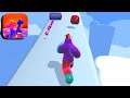 BLOB RUNNER 3D πΊπ₯πͺ All Levels Gameplay Android,ios (Levels 406-407)