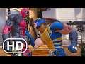 Deadpool Fights Wolverine Almost Scene 4K ULTRA HD