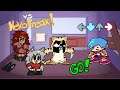 Friday Night Funkin' - BF dates different girls before meeting GF (Vs. Neko Freak - Remaster)