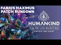 Humankind Fabius Maximus Patch Rundown & Dia de los Muertos Limited Time Event Challenges