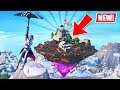 KEVIN IS BACK!! New ZAPPER TRAP and FLOATING ISLAND! (New Fortnite Update)
