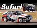 Lancia Delta Integrale HF Turbo Gr.A Safari + OnBoard - 1990 Ex Fiorio/Pirollo Rally Raid Car