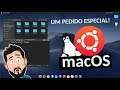 Linux com tema macOS 😮 - Ubuntu (GNOME) McMojave