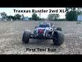 TRAXXAS - RUSTLER 2WD XL5 FIRST TEST RUN